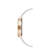 Juicy Couture Silver Stainless Steel Dress Watch