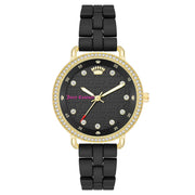 Juicy Couture Black Metal Dress Watch