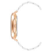 Juicy Couture White Metal Dress Watch
