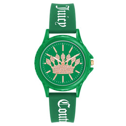 Juicy Couture Green Synthetic Bracelet Watch