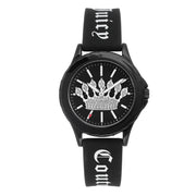 Juicy Couture Black Synthetic Bracelet Watch