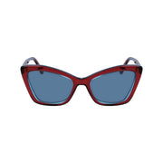 Karl Lagerfeld Red Acetate Sunglasses