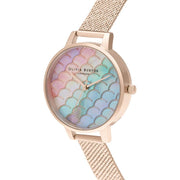 Olivia Burton Multicolor Stainless Steel Dress Watch