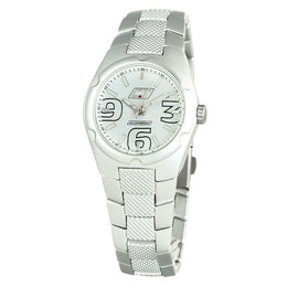 Chronotech Silver Stainless Steel Dress Watch