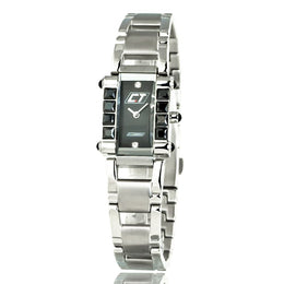 Chronotech Silver Stainless Steel Dress Watch