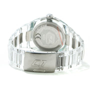 Chronotech Transparent Polycarbonate Bracelet Watch