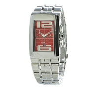 Chronotech Silver Stainless Steel Dress Watch