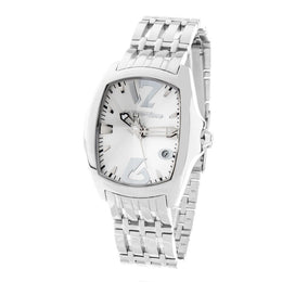 Chronotech Silver Stainless Steel Dress Watch
