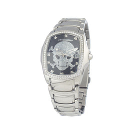 Chronotech Silver Stainless Steel Dress Watch