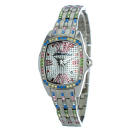 Chronotech Silver Stainless Steel Dress Watch