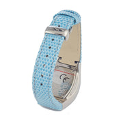 Chronotech Blue Leather Bracelet Watch