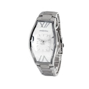 Chronotech Silver Stainless Steel Dress Watch