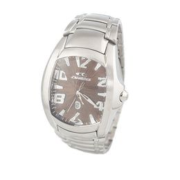 Chronotech Silver Stainless Steel Dress Watch