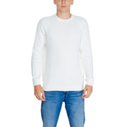 Calvin Klein Jeans White Organic Cotton Sweatshirt