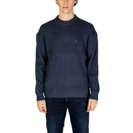 Calvin Klein Jeans Blue Cotton Sweatshirt