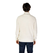 Calvin Klein Jeans Cream Cotton Sweatshirt