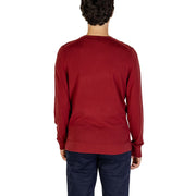 Calvin Klein Bordeaux Recycled Wool Sweatshirt