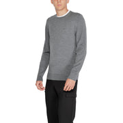 Calvin Klein Gray Recycled Wool Sweatshirt