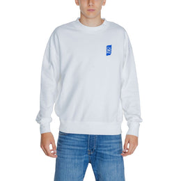 Replay White Cotton Sweatshirt