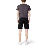 Jack Jones Black Cotton Shorts