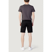 Jack Jones Black Cotton Shorts