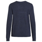 Vila Clothes Blue Viscose Sweatshirt