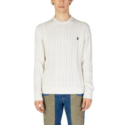 U.S. POLO ASSN. White Cotton Sweatshirt