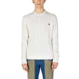 U.S. POLO ASSN. White Cotton Sweatshirt