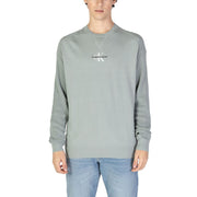 Calvin Klein Jeans Green Cotton Sweatshirt