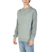 Calvin Klein Jeans Green Cotton Sweatshirt