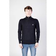 U.S. POLO ASSN. Black Cotton Sweatshirt