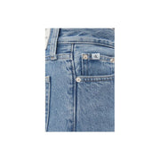 Calvin Klein Jeans Light Blue Cotton Relaxed Fit Jeans
