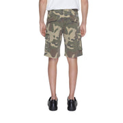 U.S. POLO ASSN. Beige Cotton Bermuda Shorts