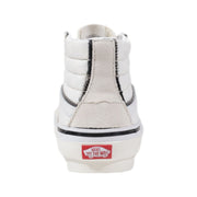 Vans Beige Leather High Top Sneakers