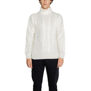 Gianni Lupo White Polyester Turtleneck