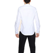 Gianni Lupo White Cotton Dress Shirt