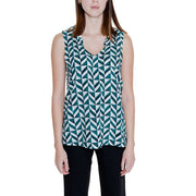 Street One Green Viscose Tank Tops
