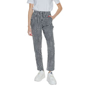 Only Black Viscose Casual Pants