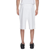 Underclub White Cotton Bermuda Shorts