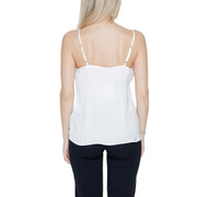 Jacqueline De Yong White Polyester Tank Tops