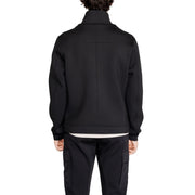 Antony Morato Black Polyester Full-Length Jacket