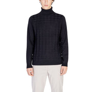Antony Morato Black Cotton Turtleneck
