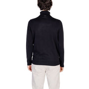 Antony Morato Black Cotton Turtleneck