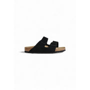 Birkenstock Black Suede Leather Sandals