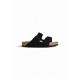 Birkenstock Black Suede Leather Sandals