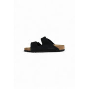 Birkenstock Black Suede Leather Sandals