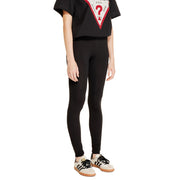 Jacqueline De Yong Black Cotton Leggings