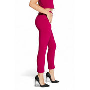 Rinascimento Bordeaux Polyester Casual Pants