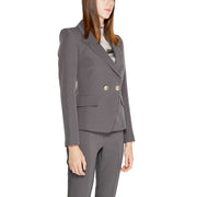 Rinascimento Gray Polyester Blazer