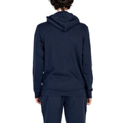 Emporio Armani Underwear Blue Cotton Hoodie